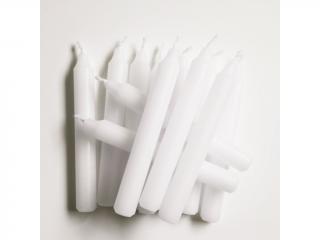 Svíčky bílé (12x95mm)