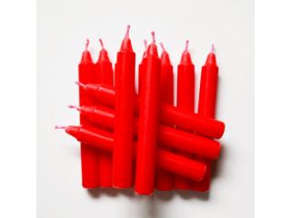 Svíčky červené (12x95mm)