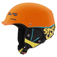 Alpina SPAM-CAP JUNIOR flo orange, dětská lyžařská přilba Velikost-eur: 51-54