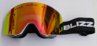 Blizzard 983 MDAVZO white shiny-smoke revo pink, lyžařské brýle 19/20