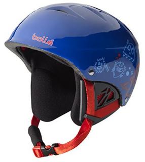 Bolle B-KID Shiny Blue Monster, dětská lyžařská přilba 16/17 Velikost-eur: 53-58