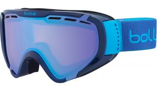 Bolle EXPLORER shiny blue brush-aurora, juniorské lyžařské brýle 18/19