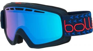 Bolle NOVA II matte navy & red-photochromic vermillon blue, lyžařské brýle 19/20