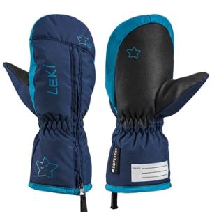 Leki LITTLE SNOW MITT navy-sky 19/20 Velikost-eur: 2