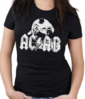 Dámské tričko - AC/DC (ACAB) Barvy: Černá, Velikost: XL