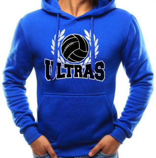 Mikina s Kapucí - ULTRAS Barvy: Modrá, Velikost: M