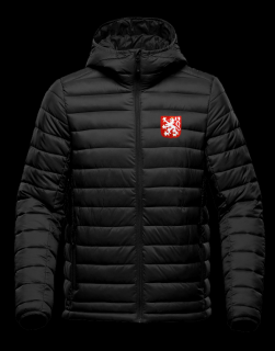 Zimní (prošívaná) bunda - Český lev výšivka Velikost: XXL