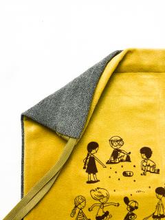 Dětský vak BE IN děti Barva: Žluto-šedá