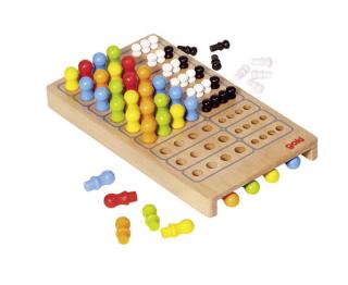 GOKI Stolní hra Logic ze dřeva 21 × 12 × 2 cm