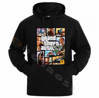 Grand Theft Auto 5 Mikina Barva: černá, Velikost: M