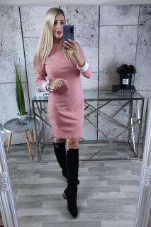 ŠATY VICTORIA Barva: Pudrová
