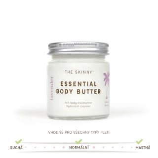 The Skinny Hydratační a vyživující tělové máslo levandule 118,2 ml