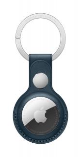 Apple AirTag kožená klíčenka Baltic Blue (balticky modrá)