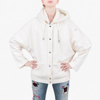 Bílý kabát Armani Jeans Velikost oblečení: 36