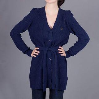 Dámský tmavě modrý značkový svetr Armani Standardní velikosti: S
