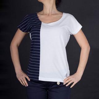 Dvoubarevné dámské tričko Armani Standardní velikosti: L