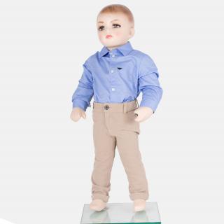 Elegantní béžové kalhoty Armani Baby Velikost dětské: 68-74cm