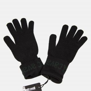 Elegantní černé rukavice Justcavalli Standardní velikosti: S