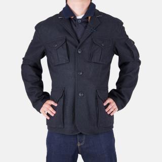 Kabát Armani Jeans černý Velikost oblečení: 52