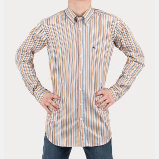 Košile ETRO s barevnými pruhy Velikost košile klasika: 43