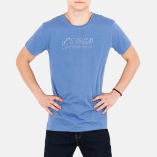 Luxusní pánské modré tričko CKJ Standardní velikosti: L