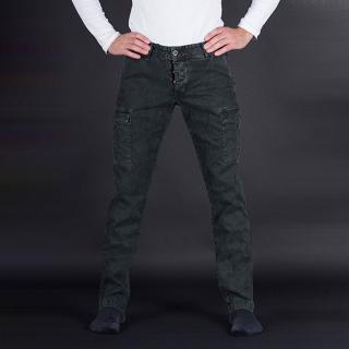 Luxusní pánské zelené kalhoty Armani Jeans Velikost oblečení: 48