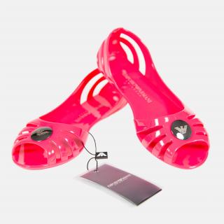 Nádherné růžové dámské balerínky Emporio Armani Velikost bot: 36