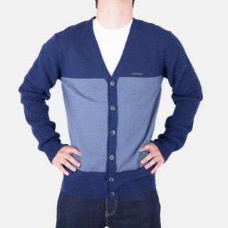Nádherný pánský modrý svetr Armani Jeans Standardní velikosti: XXXL