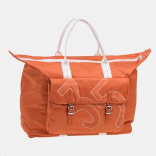 Oranžová cestovní taška Armani Jeans