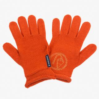 Oranžové rukavice Armani Jeans Standardní velikosti: M