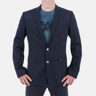 Pánské sako D&G tmavě modré Velikost oblečení: 48