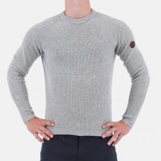 Pánský šedý svetr Armani Standardní velikosti: M