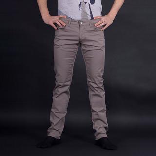 Plátěné jeany Armani šedé Velikost džíny: 40