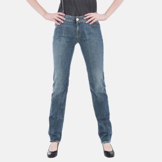 Půvabné dámské džiny Armani Jeans modré Velikost džíny: 27