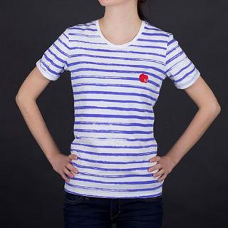 Půvabné dámské tričko Armani pruhované Standardní velikosti: L