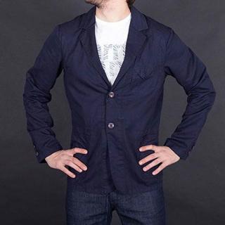 Stylové pánské sako Armani Jeans modré Velikost oblečení: 54