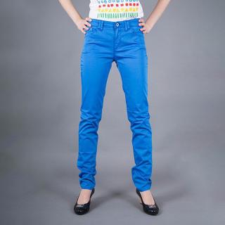 Stylové plátěné džiny Armani Jeans modré Velikost džíny: 25