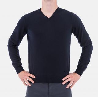 Tmavě modrý pulovr Armani Standardní velikosti: XS