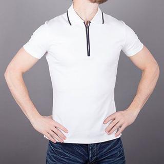 Tričko polo Armani bílé Standardní velikosti: XS