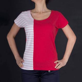 Značkové dvoubarevné tričko Armani Standardní velikosti: L
