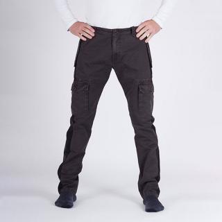 Značkové pánské hnědé džinové kalhoty Armani Jeans Velikost oblečení: 48