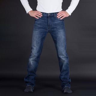 Značkové tmavě modré pánské jeansy Armani Jeans Velikost džíny: 30
