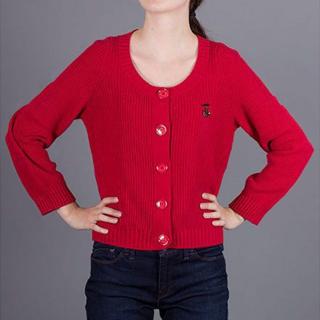 Značkový červený dámský svetr Armani Standardní velikosti: S