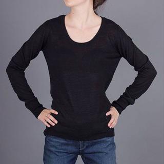 Značkový dámský černý svetr Armani Standardní velikosti: L