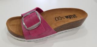 Bio Life Malaga 1712-130 fuxia zdravotní pantofle korkové Barva: Pink, Velikost: 37