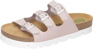 Dr. Brinkmann 700148-42 dámské kožené pantofle růžová Barva: Růžová, Velikost: 38