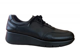 Flex & Go 1038 2 dámské kožené tenisky černá Barva: Černá, Velikost: 41