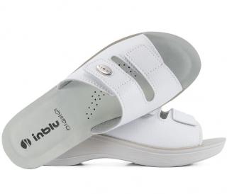 Inblu PL 28B dámské pantofle na klínu bílá Barva: Bílá, Velikost: 36