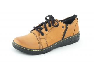 Kacper 2-6319 dámská vycházková obuv žlutá Barva: Žlutá, Velikost: 41