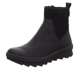 Legero 2-504-01 dámská kožená kotníková obuv GoreTex Novara černá Barva: Černá, Velikost: 41